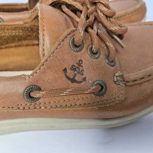 SAS Real Leather Loafers Mens size 7.5 - Picture 2 of 3